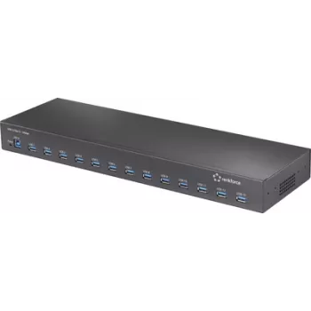Renkforce 19 collu statīva stiprinājuma 13 portu USB 3.2 Gen 2 centrmezgls (RF-6677282)