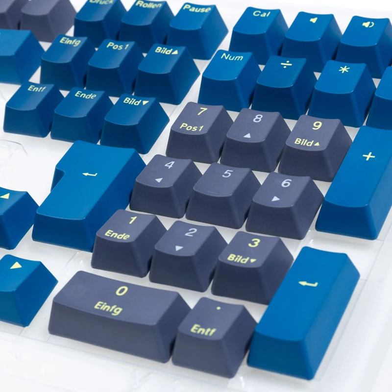 Taustiņu vāciņu komplekts Ducky PBT Double-Shot Daybreak — DE izkārtojums
