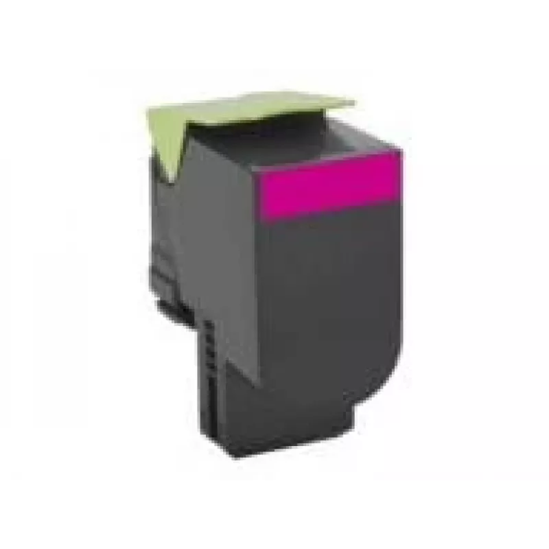 tonera kasete Lexmark 802HM 1000 lapas fuksīna