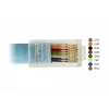 Seriālais kabelis DeLOCK 63914 USB Type-C RJ45 3m Zils