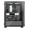 Korpuss|XILENCE|ATX/micro ATX/Mini-ITX|Melns|Midi Tower|PC|XG161