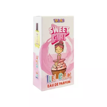 Smaržas TUBAN Tubi Glam Sweet Girl 50 ml — ziedu-augļu aromāts