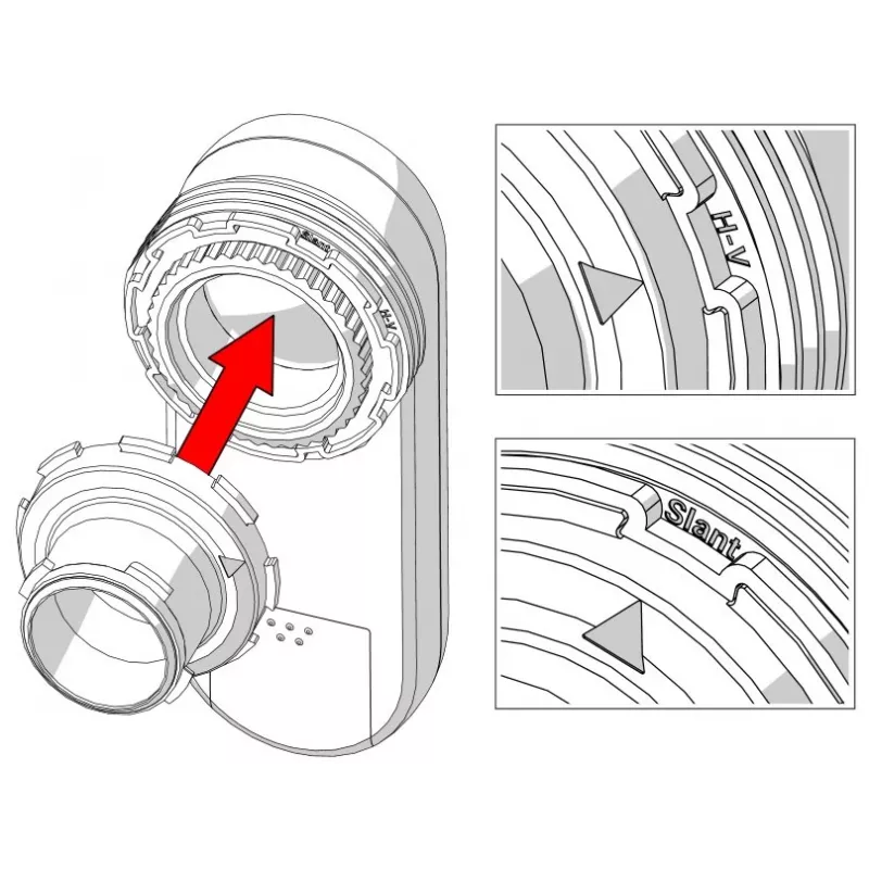 Antenas adapteris RF Elements TPA-C5X