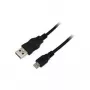 LogiLink USB A uz Micro USB B kabelis 5m, USB 2.0, melns