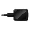 Iekštelpu maiņstrāvas ātrais lādētājs Belkin WCH019kqBK — 2× USB‑C, melns, OVP/OC/OT/SC aizsardzība