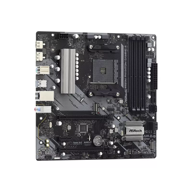 Mātesplate ASRock B550M Phantom Gaming 4 AMD B550 Socket AM4 micro ATX