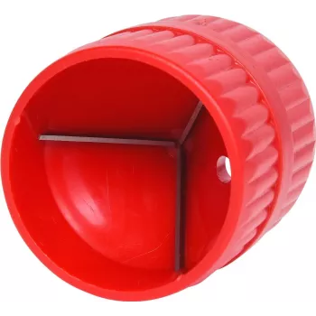 Atskarpju noņemšanas instruments ks tools 105.2000 plastmasas malu apstrādei, lietojams 3–42 mm diametram