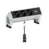Socket outlet 3 x Type F Bachmann Desk2