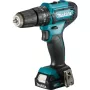 Makita - Triecienatslēga - Bezvada - 2 ātrumi - Bezatslēgas patrona 10 mm - 30 N·m - 2 baterijas - 12 V (HP333DSAX1)