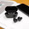 Teufel REAL Zils TWS 3 austiņas bezvadu ievietojamās zvaniem/mūzikai Bluetooth melnas