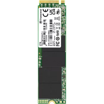 Transcend MTE662T-I 2 TB Iekšējais M.2 PCIe NVMe SSD 2280 PCIe NVMe 3.0 x4 Rūpnieciskais TS2TMTE662T-I (TS2TMTE662T-I)
