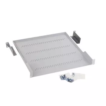 Triton 19 collu zema profila plaukts 1U 450mm 40.0kg Melns