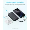 Anker Power Bank, 22.5W | Zolo A110EH11 | 20000 mAh | USB-C | Melns