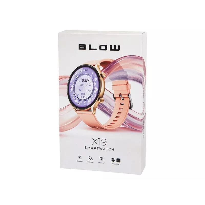 Viedpulkstenis BLOW X19 Bluetooth rozā