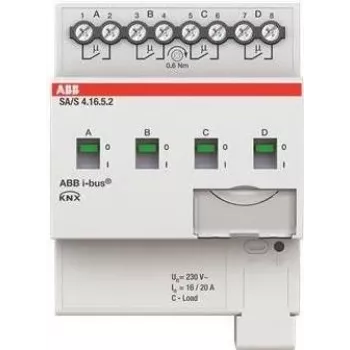 ABB Stotz S&J komutācijas izpildmehānisms 4-virzienu, 16A, C-Last SA/S4.16.5.2 (2CDG110266R0011)