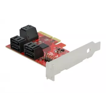 SATA PCI Express x4 karte DeLOCK 6 portu zema profila formas faktors