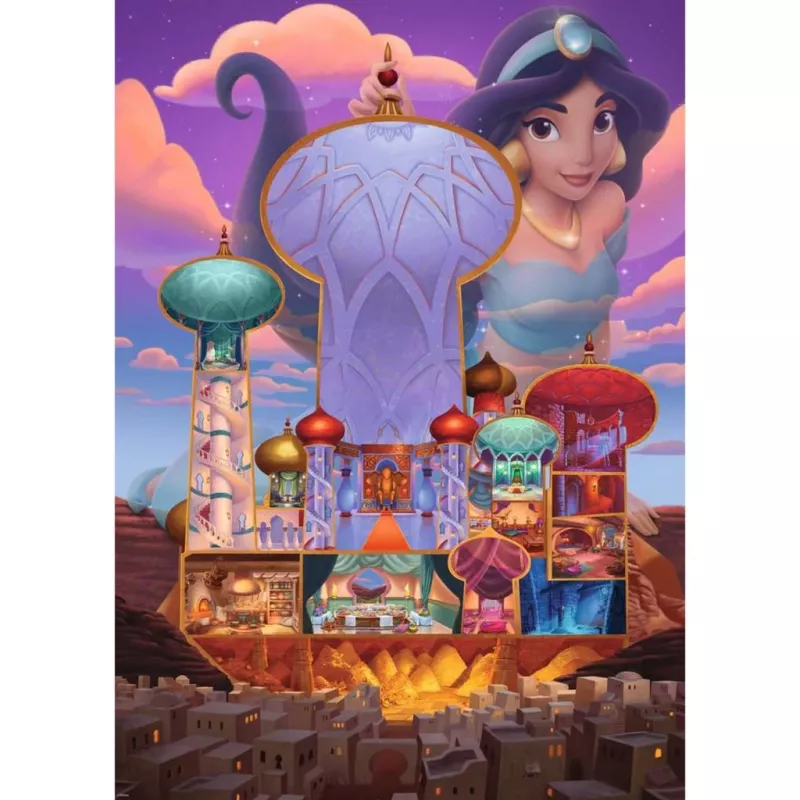 Puzzle Disney Castle Collection: Jasmin (1000 gab.)