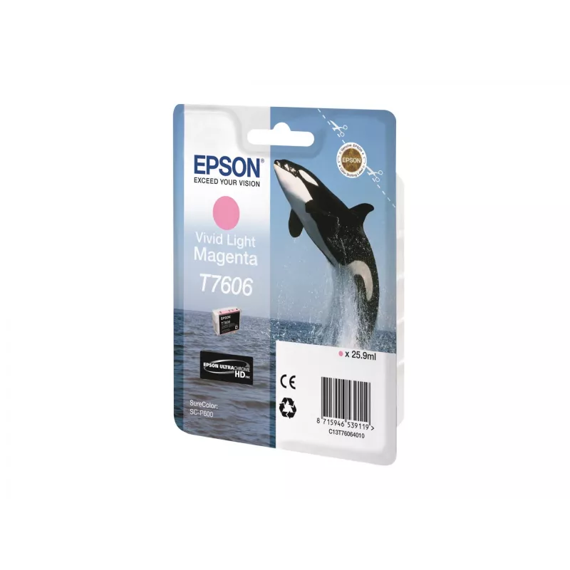 Epson C13T76064N10 tintes kasetne 1 gab. Oriģināla Gaiši purpursarkana