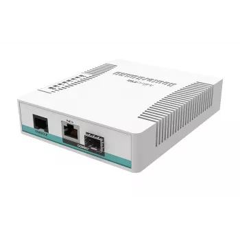 Mikrotik CRS106-1C-5S tīkla slēdzis Gigabit Ethernet (10/100/1000) Power over Ethernet (PoE) balts