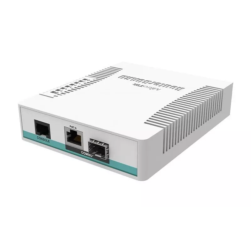 Mikrotik CRS106-1C-5S tīkla slēdzis Gigabit Ethernet (10/100/1000) Power over Ethernet (PoE) balts