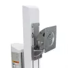 Monitora stiprinājums Ergotron 98-029 68.6 cm (27 collas) Metāliski balts Galds