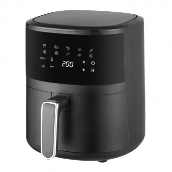 Extralink HOME AIR 4.2L EU SJ-420 fritieris Viena 1300 W Karstā gaisa fritieris Melns
