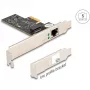 DeLOCK PCI Express x1 karte 81260 1 x RJ45 5 Gigabitu LAN RTL8126