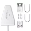 Ārējā 4G/5G LTE antena QOLTEC 9 dBi, N ligzda, 3 m kabelis