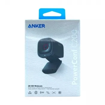 Webkamera Anker A3369011 2048 x 1080 pikseļi USB melna