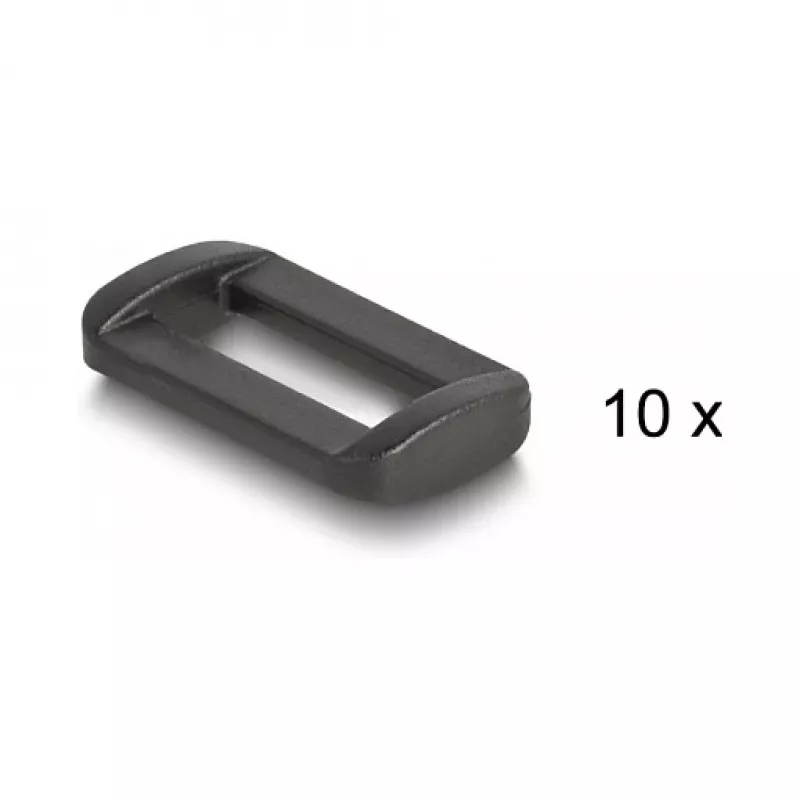 DeLOCK līplentes lente 3 m x 20 mm melna neilons