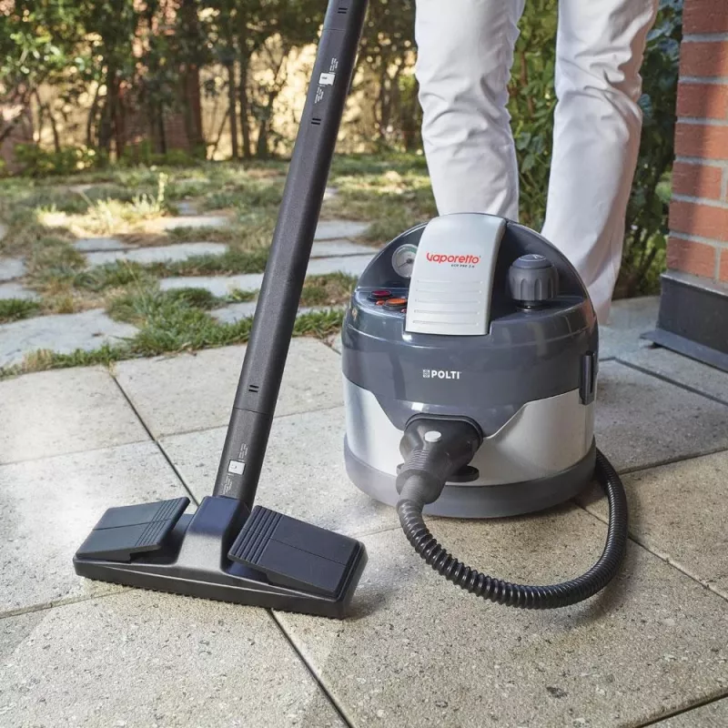 Polti Eco Pro 3.0 cilindriskā tvaika tīrītāja 2 L 2000 W melns, balts