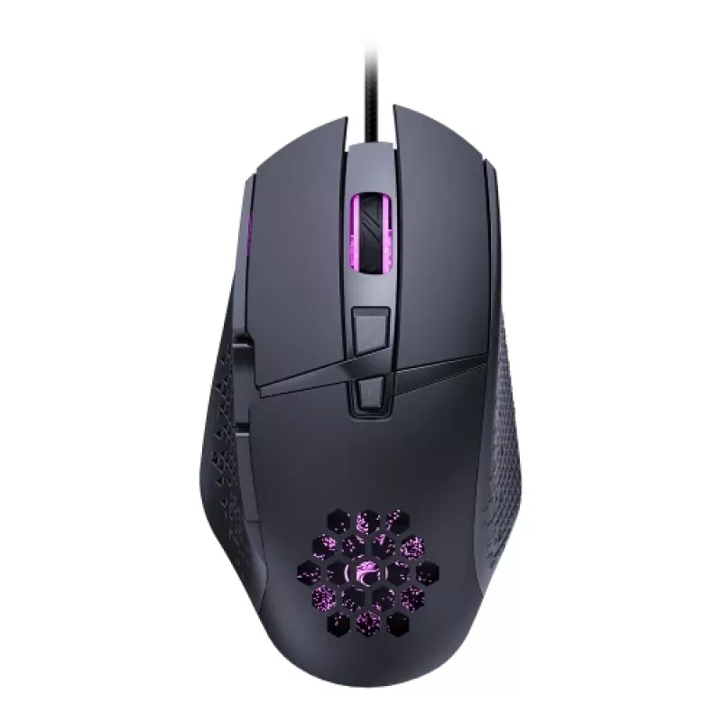 Lumi Legend WM03G-16 vadu pele, USB Type-A, optiskā, 7200 DPI, melna