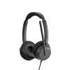 EPOS IMPACT 860 ANC austiņas ar vadu, galvas saite, birojam/zvanu centram, USB Type-C, melnas