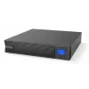 Nepārtrauktās barošanas avots PowerWalker VFI 1000 ICR IoT, tiešsaistes dubultās pārveidošanas, 1 kVA / 1000 W, 8x C13 izejas, LCD, plaukta/torņa 2U, melns