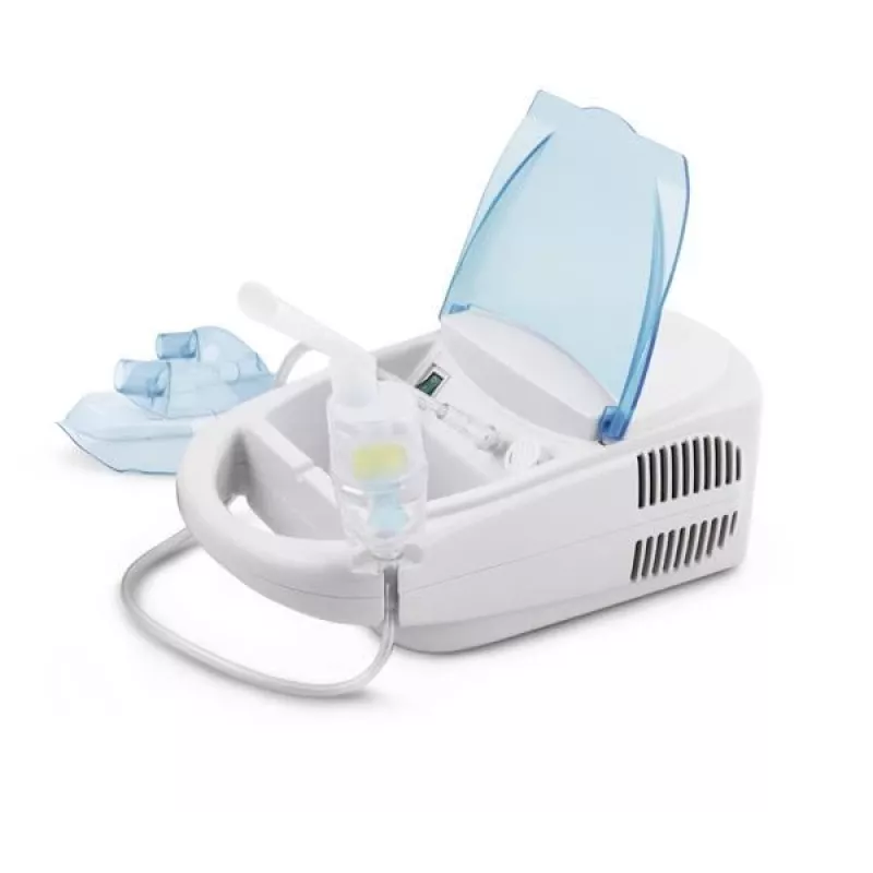 Galda tīkla smidzinātājs ESPERANZA ECN002 — 0,4 ml/min izsmidzināšana, 10 ml tilpums, pieaugušo un bērnu maskas, iemutis, 220 V