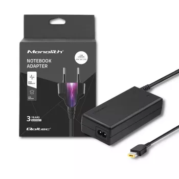 klēpjdatora tīkla adapteris Qoltec Lenovo 45W 20V 2.25A Slimtip + pin 50098.45W