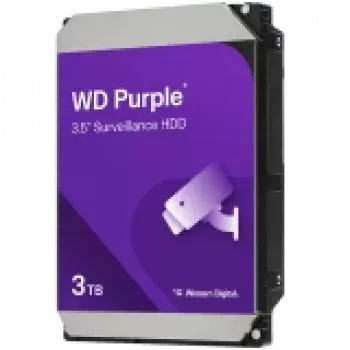 Iekšējais cietais disks Western Digital violeta WD34PURZ 3 TB 3,5 collas 5400 RPM 128 MB Serial ATA III