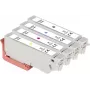 Renkforce Tintes kombinācijas komplekts aizstāj Epson 33XL (C13T335740) saderīgs melns, ciāna, fuksīna, dzeltens RF-5706062 (RF-5706062)