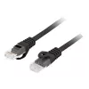 Tīkla kabelis LANBERG PCU6-10CU-1000-BK Cat6 U/UTP RJ-45 10 m Melns