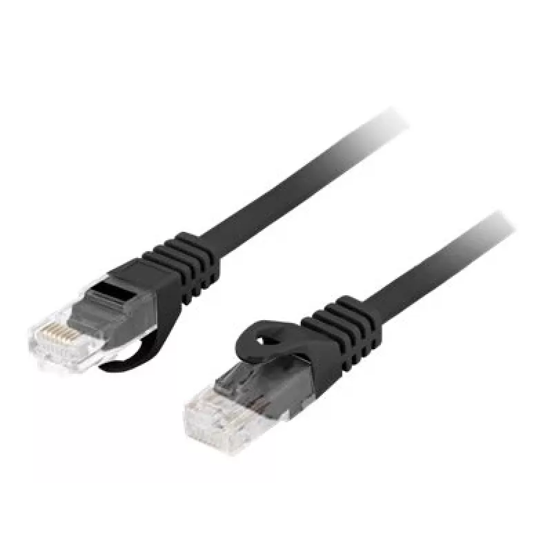 Tīkla kabelis LANBERG PCU6-10CU-1000-BK Cat6 U/UTP RJ-45 10 m Melns