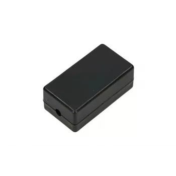 Savienojuma kārba Extralink Cat5e UTP kabelim, plastmasas, melna, 1 porta