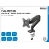 Deltaco ARM-534 monitora stiprinājums / statīvs 68,6 cm (27) galda, melns