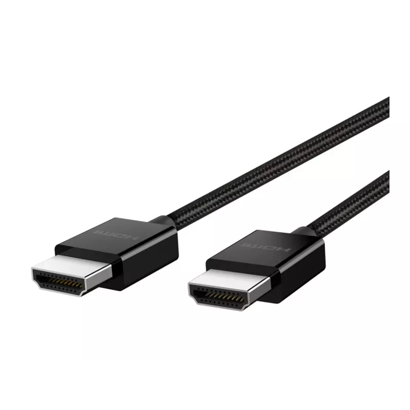 Belkin Ultra High Speed - HDMI kabelis - HDMI (M) uz HDMI (M) - 2,0 m - Melns (AV10176BT2M-BLK)