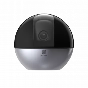 Iekštelpu IP drošības kamera EZVIZ CS-E6 — 2880×1620, 25 fps, Wi‑Fi, galda stiprinājums, nakts redzamība 10 m