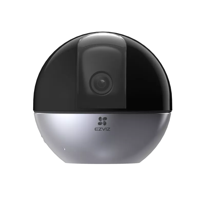 Iekštelpu IP drošības kamera EZVIZ CS-E6 — 2880×1620, 25 fps, Wi‑Fi, galda stiprinājums, nakts redzamība 10 m