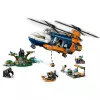 LEGO City 60437 Jungle explorer helicopter in base camp