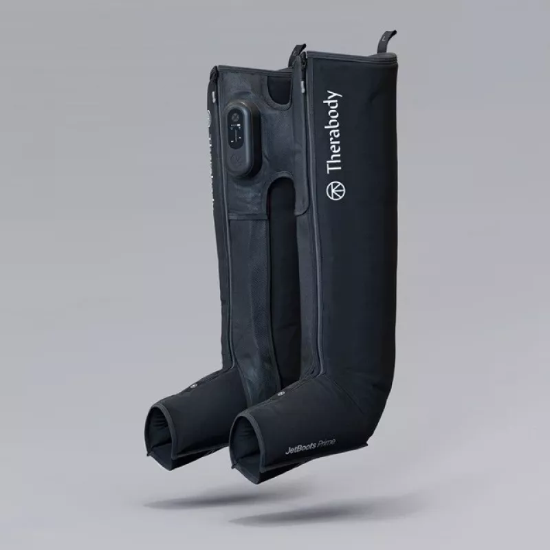 Therabody RecoveryAir JetBoots Prime kompresijas zābaki, gari
