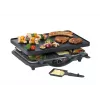 Raclette grils Steba RC 28 8 personām 1400 W melns hroms