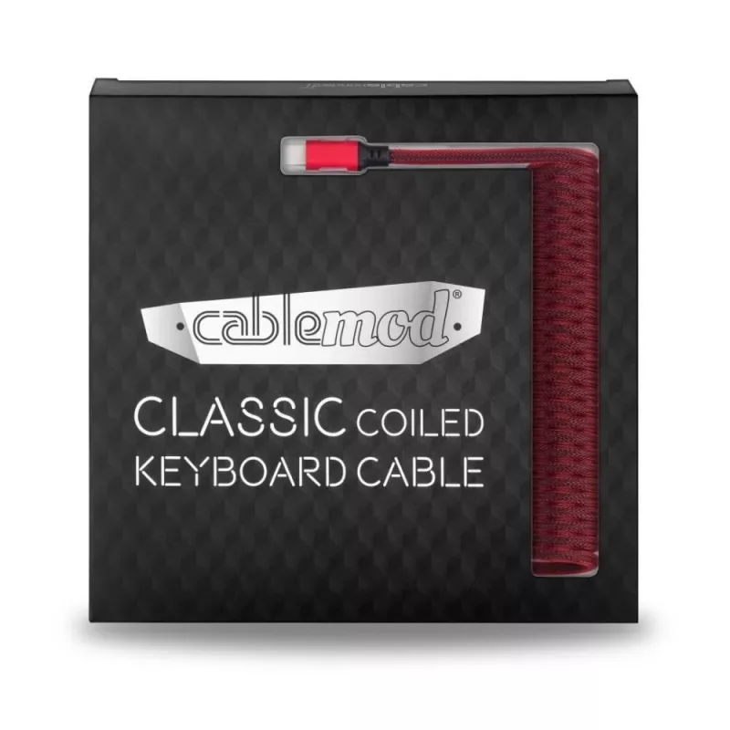 Cablemod CM-CKCA-CR-KR150KR-R USB kabelis 1,5 m USB A USB C sarkans