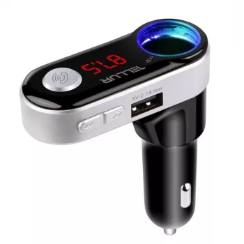FM raidītājs Tellur FMT-B2 melns Bluetooth 5.0 USB automašīnas audio atskaņošanai